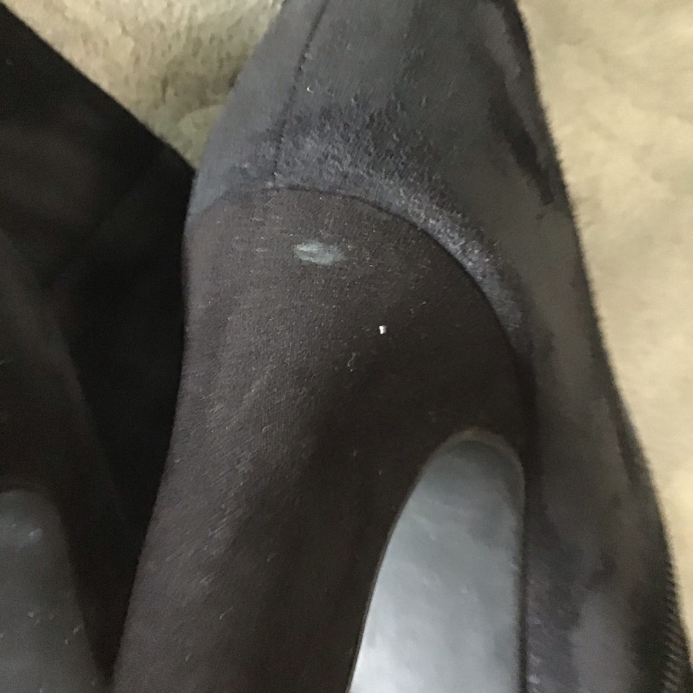 Franco Sarto suede black  bootie 9 - Picture 5 of 6
